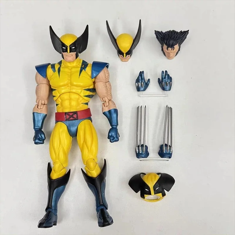 Фото Оригинальная фигурка Ct Toys Wolverine Deadpool Mafex 096 138 X-Men, коллекционная модель из комиксов для коллекционеров. №4
