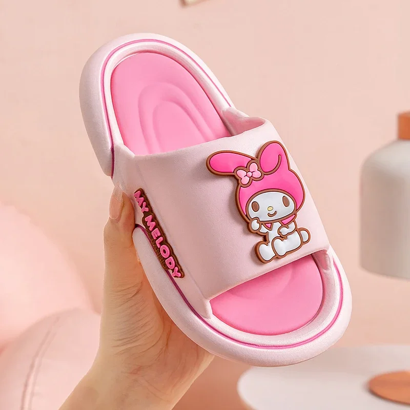 Детские Тапочки Sanrio Из Пвх Мягкие Износостойкие Летние Домашние И Уличные