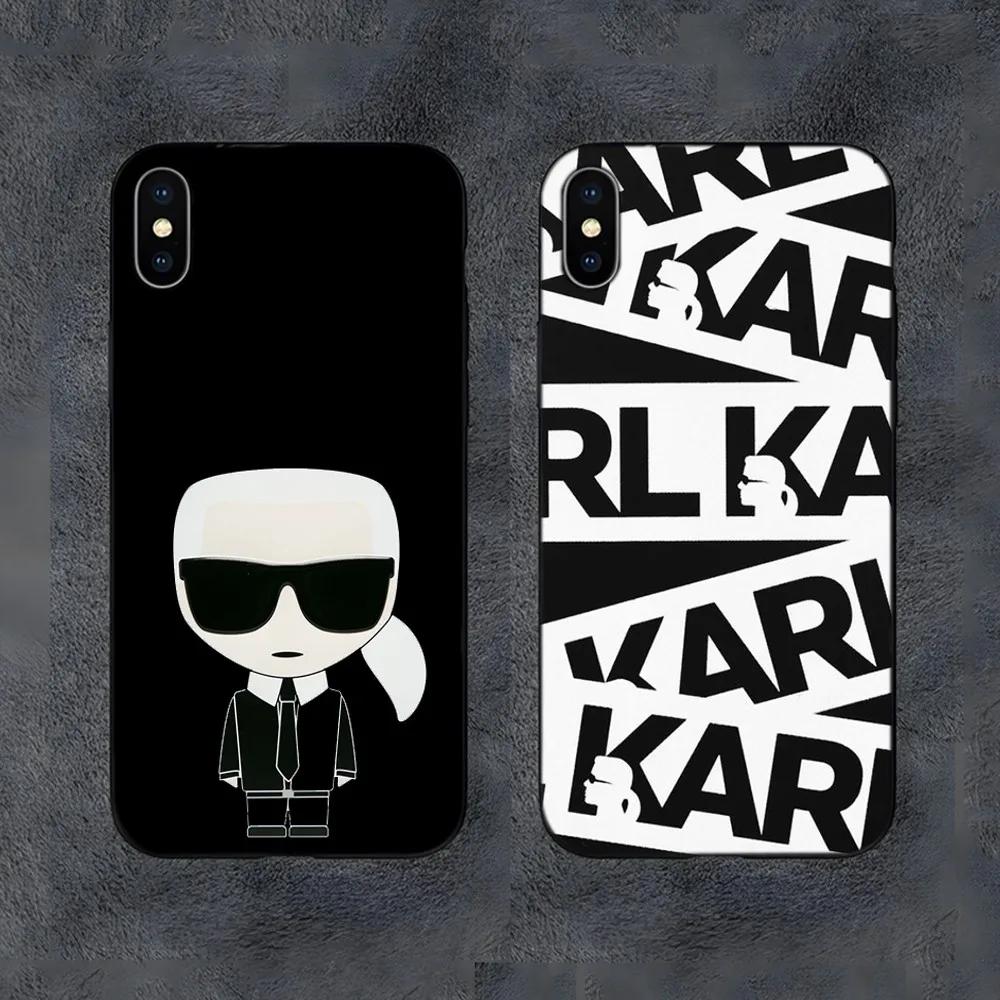 Модный чехол для телефона K-KarlsS L-LagerfeldS Samsung S24 S21 S22 S23 S30 Ultra S20 Plus Fe 10 9 5G силиконовый