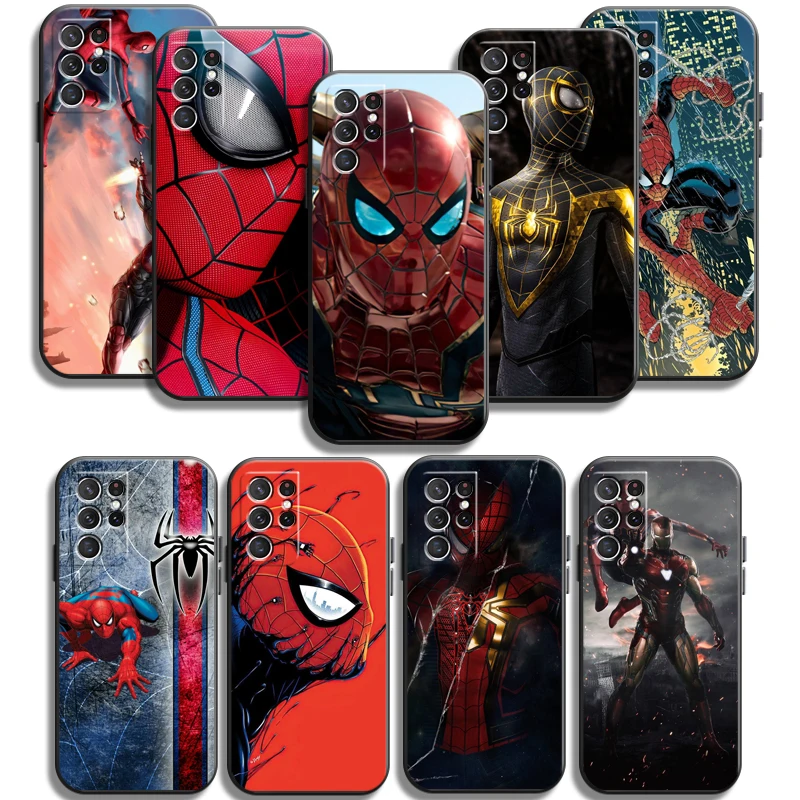 

Marvel Spiderman Phone Cases For Samsung Galaxy A21S A31 A72 A52 A71 A51 5G A42 5G A20 A21 A22 4G A22 5G A20 A32 5G A11 Carcasa
