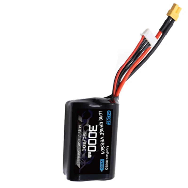 GEPRC VTC6 18650 4S1P 3000 мАч батареи XT30 XT60 штекер подходит для крокодила Baby4