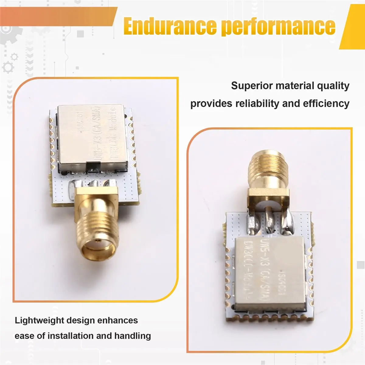 Фото Модуль Sportsmm UWB EVB DWM3000 UWB X3 SMA с очень низким энергопотреблением DWM1000 №3