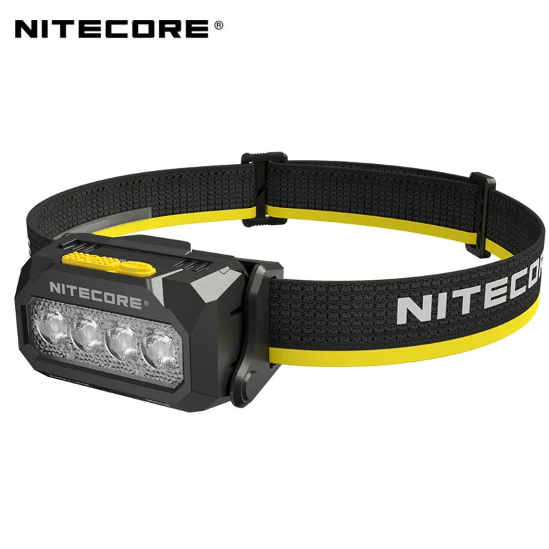 Фото Налобный фонарь NITECORE HA27 UHE, модульный, на батарейках ААА, 3 цветовые температуры, 800 люмен, светодиодный, с аккумулятором HLB1500, для ночных пробежек и кемпинга №4