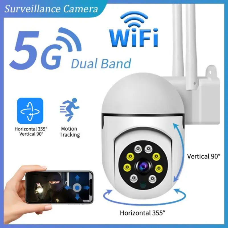 

IP-камера 1080P уличная с поддержкой Wi-Fi и функцией ночного видения