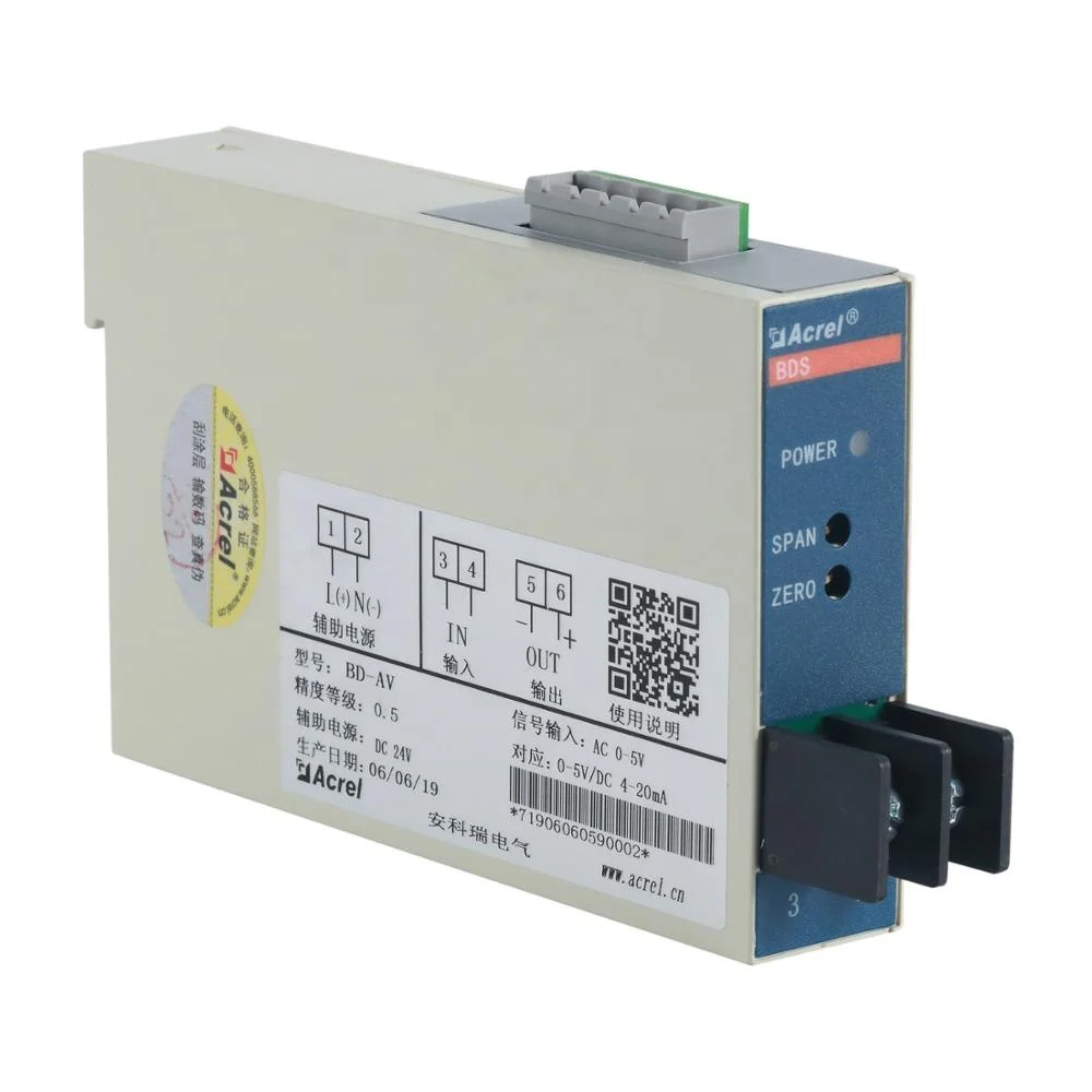 

dc voltage sensor / dc voltage transducer with 0-1500V input