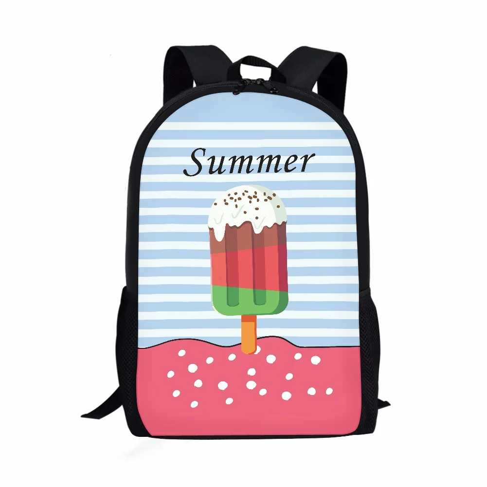 2022 Trend Summer Element Pattern School Bags for Girls Boys Premium Children's Backpack Swanky Mochilas EscolaresFree Shipping