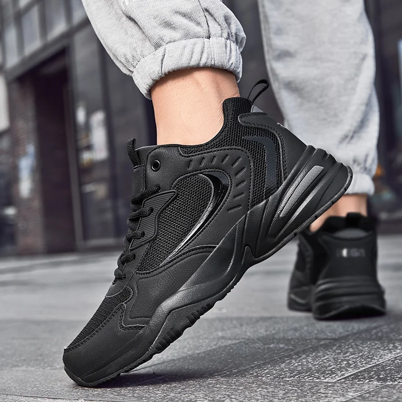 39-48# Comfortable Breathable Men's Casual Sneakers Adult Teenagers Outdoor Running Shoes Walking Shoes School Sports Shoes