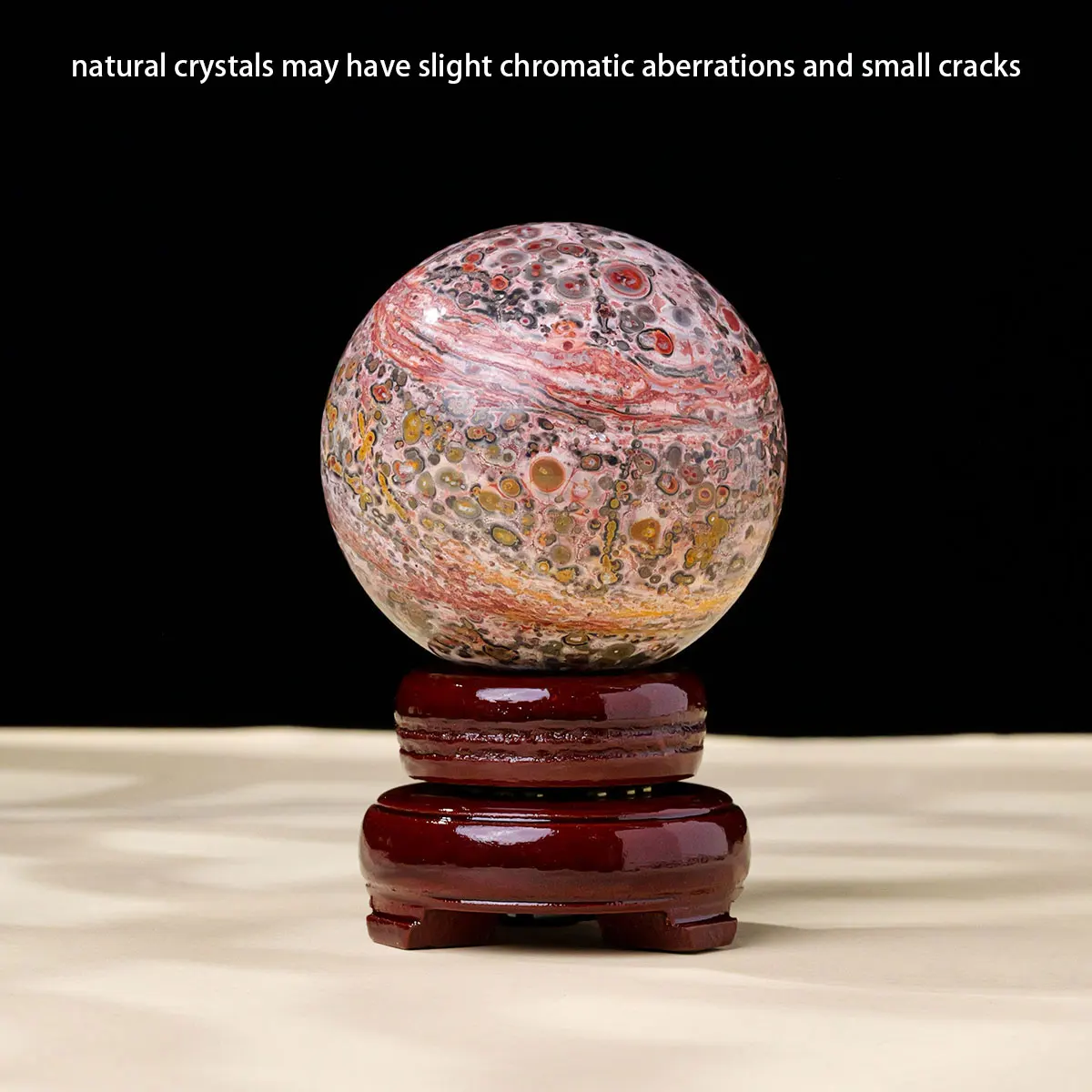 

Леопардовый агат, шар, Runyangshi