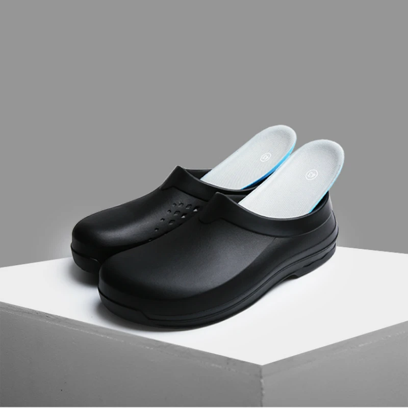 Новая обувь для шеф-повара нескользящая Водонепроницаемая маслостойкая рабочая