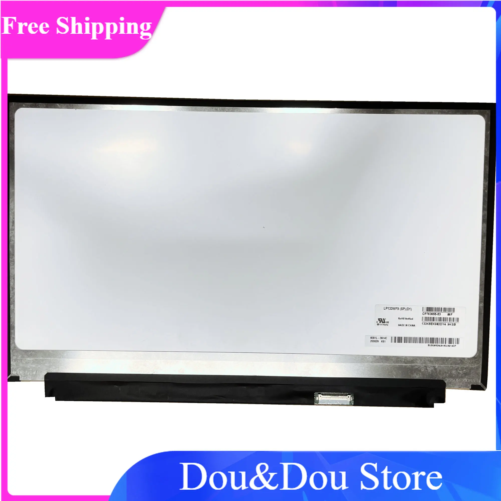 

LP133WF9-SPD1 LP133WF9 SPD1 LP133WF9 (SP)(D1) 1920*1080 30pin EDP IPS FHD 13.3 inch Laptop LCD Display Screen Panel Matrix