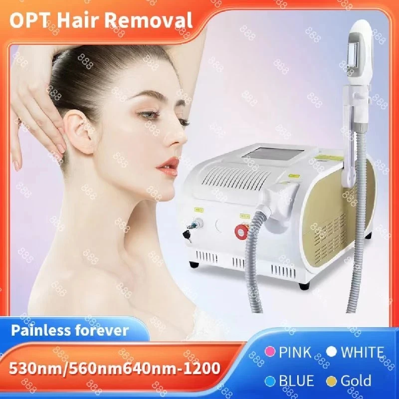 

Opt Lpl Laser Hair 480/530/590/640/690/750/808nm Permanent Painless Skin Care Rejuvenation Beauty Instrument