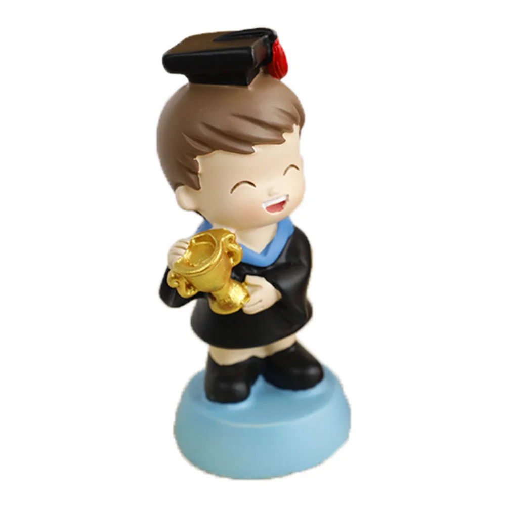

Cute Girl Figurines Cupcake Toppers Cake Embellishment Cupcake Decorating Boys Girls Ornaments Gift Cartoon Cake Ornament