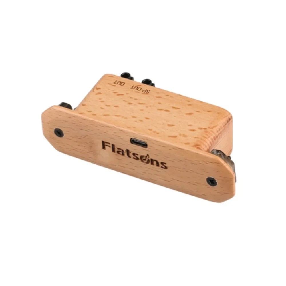 Колонка для акустической гитары Flatsons FR6 BT с резонансным звукоснимателем и