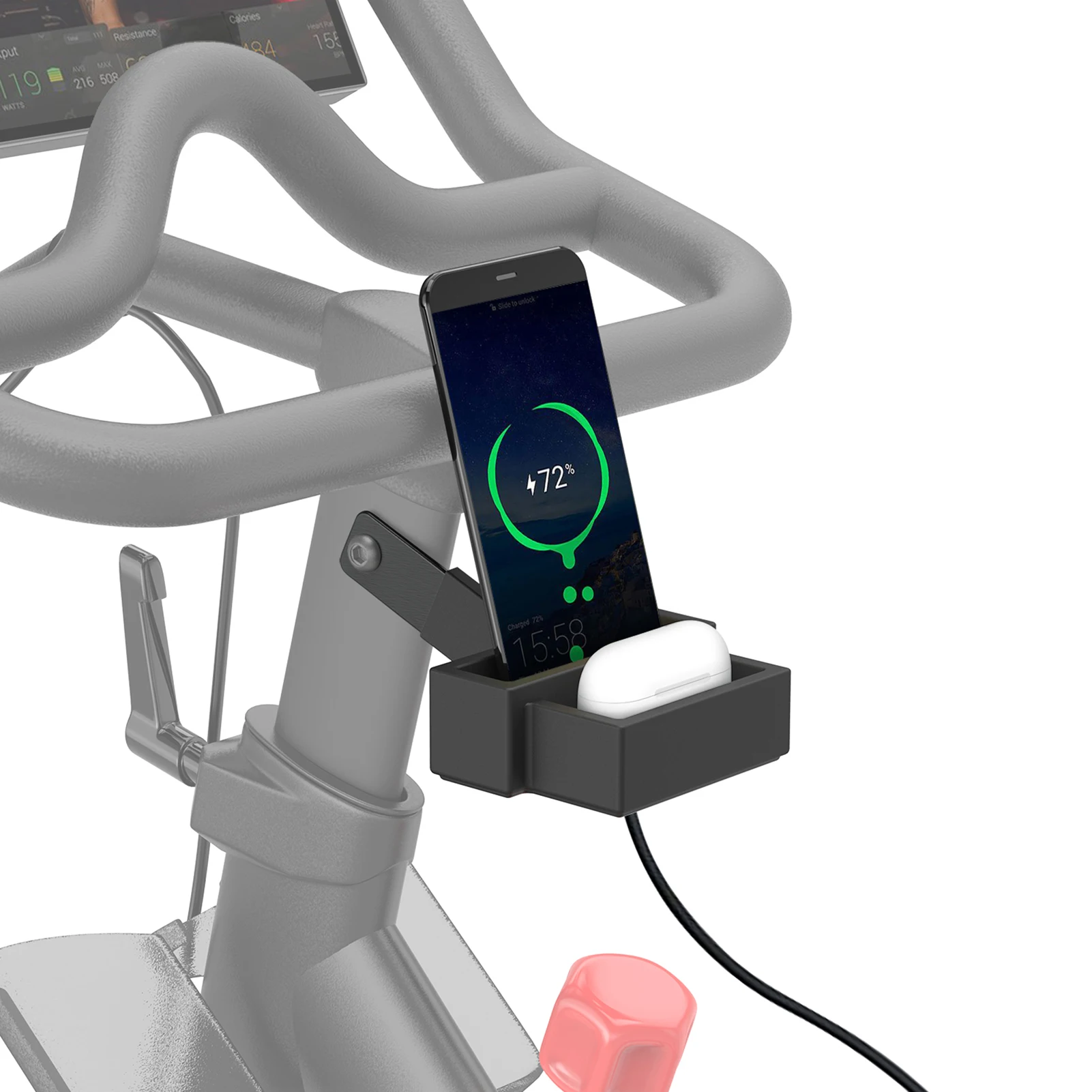 Детали для замены держателя Peloton Bike &amp + алюминиевый чехол сотового телефона и