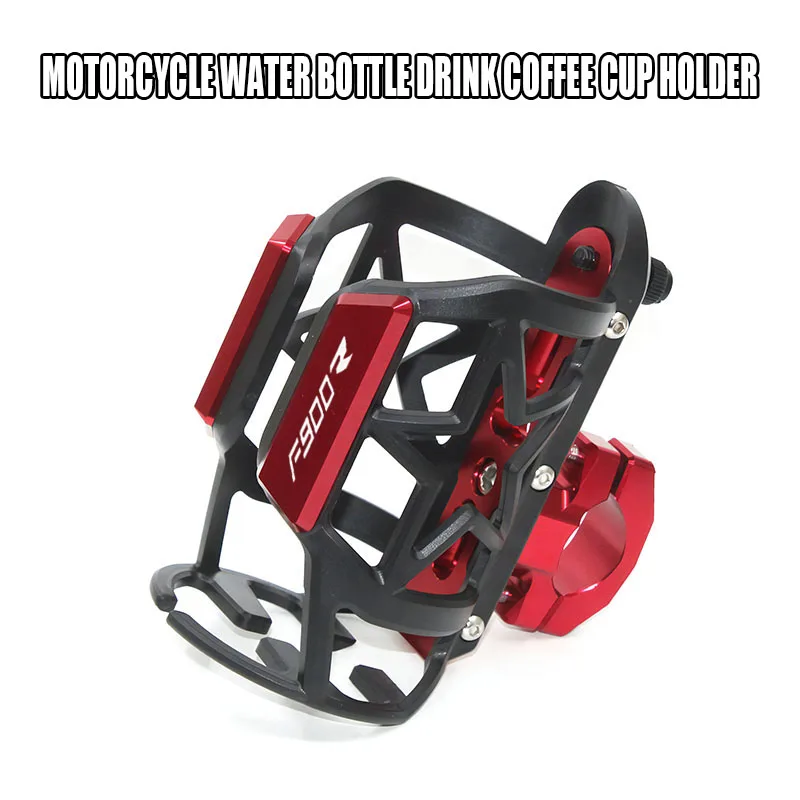 

For BMW F900R F 900R 2020 2021 F900XR F 900 XR Modification CNC Aluminum Motorcycle Water Bottle Drink Coffee Cup Holder
