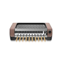 Household Automatic Rotating Smokeless Home Barbecue Hot Dog Automatic Rotating Barbecue Machine Mutton Skewers Barbecue Machine