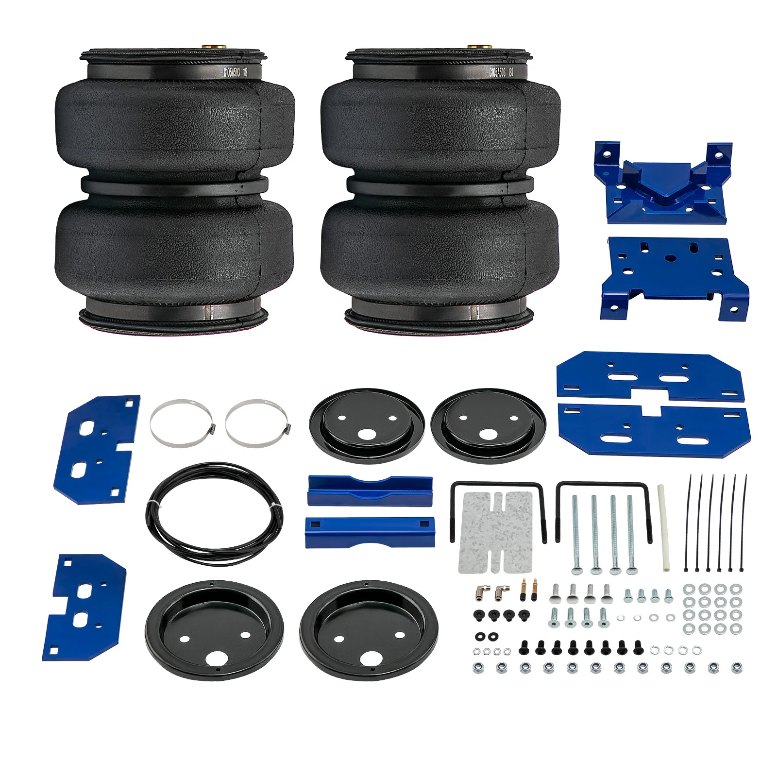 

Rear Air Suspension Helper Spring Kit for Dodge Ram 2500 3500 2003-2013 Helper Leveling Kit
