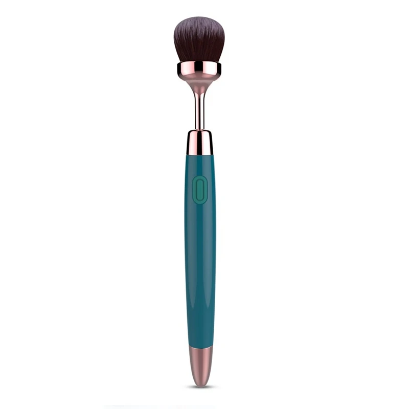 

1 Piece Electric Makeup Brush 10 Speeds Rechargeable Eyeshadow Brush For Blending Contouring Highlight
