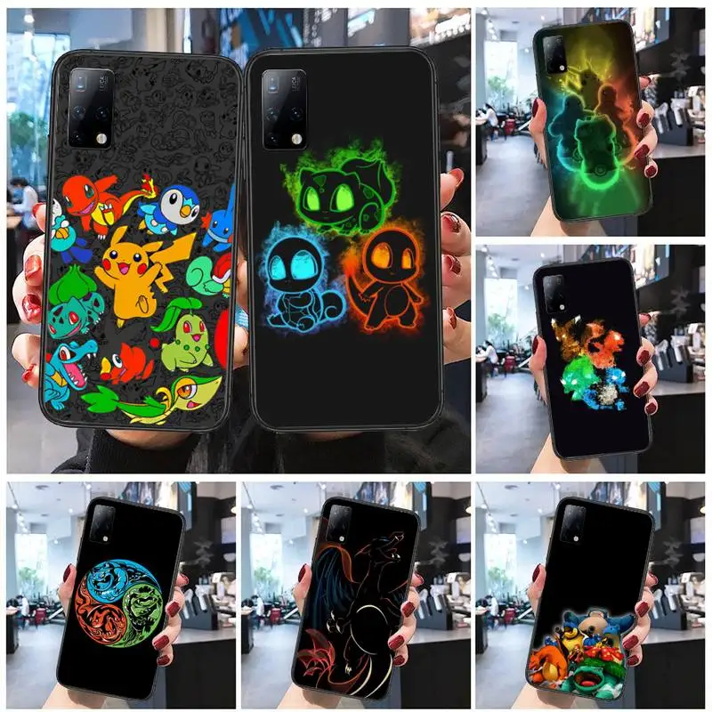 

Cute Anime Pokemones Phone Case for Redmi 5 5A Plus 6 6pro S2 7 7A 8 8A 9 9A K20 4X K30 pro Fundas cover