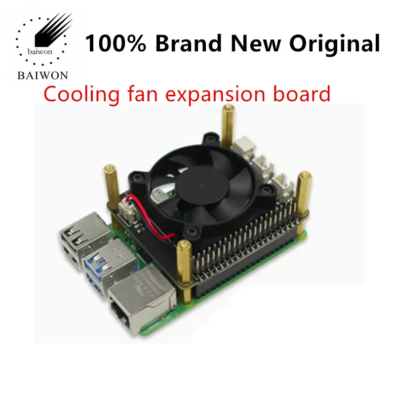

100% Original IC Chips Raspberry Pi 4B Cooling Fan Expansion Board