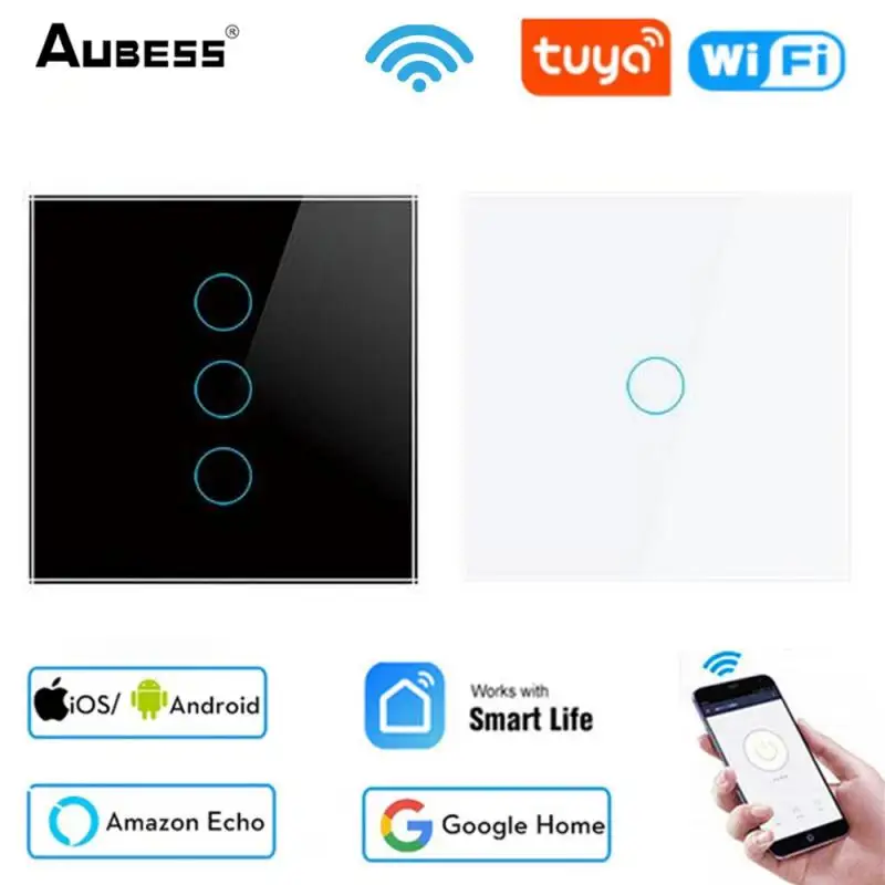 

Переключатель Wi-Fi Tuya с поддержкой Alexa и Google Home, 220 В