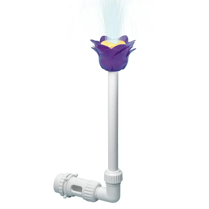 

Flower Head Swimming Pool Fountain Swimming Pool Wall Mount Decorative Fountain Pool Waterfall Spray Pond Fountain For Pool Bath