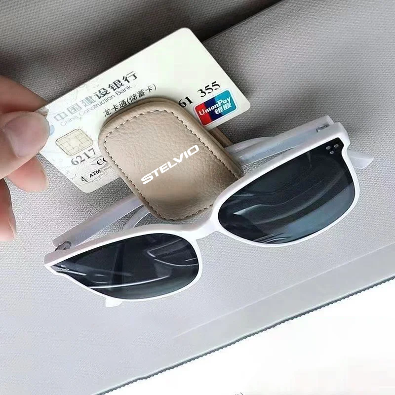 Универсальный автомобильный солнцезащитный козырек зажим для очков