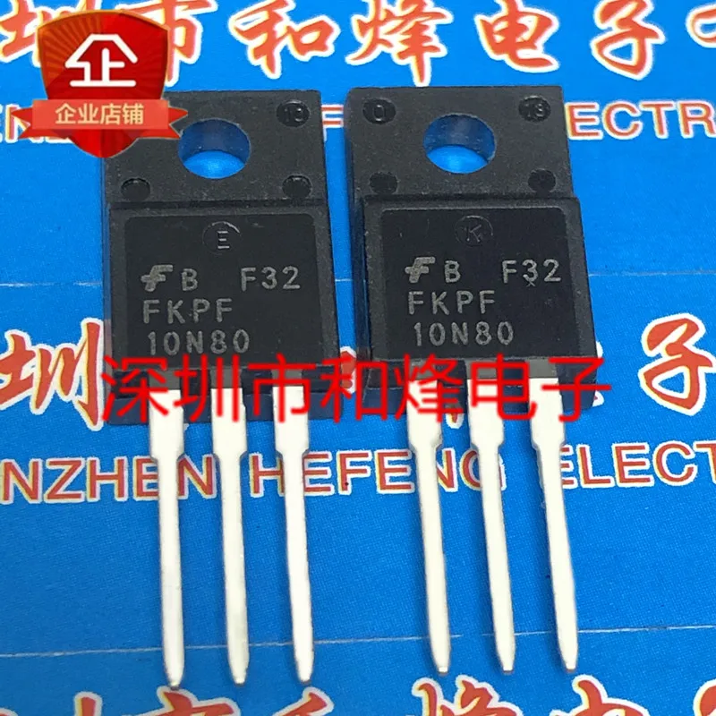 

5 шт.-10 шт. FKPF10N80 TO-220F 800 в 10A на складе, новый и оригинальный