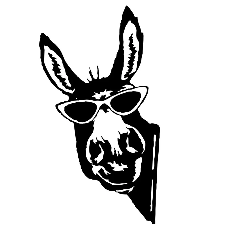 

Garden Donkey Piles Ornaments Metal Donkey Ornaments Silhouettes Decoration Waterproof Weatherproof Donkey Yard Art