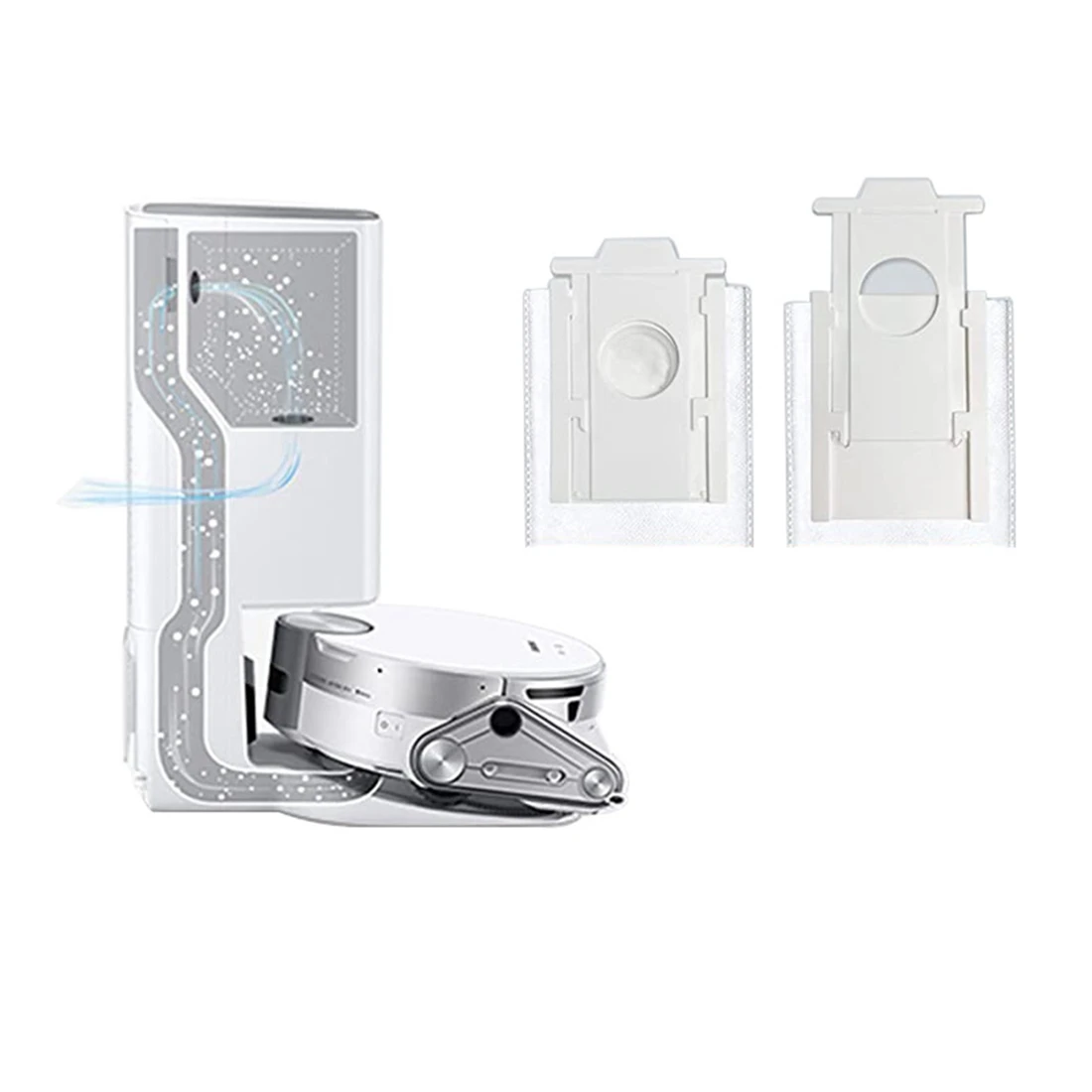 7 шт. мешки для пыли пылесоса VCA-RDB95 Jet Bot + AI робот-пылесос аксессуары запчасти