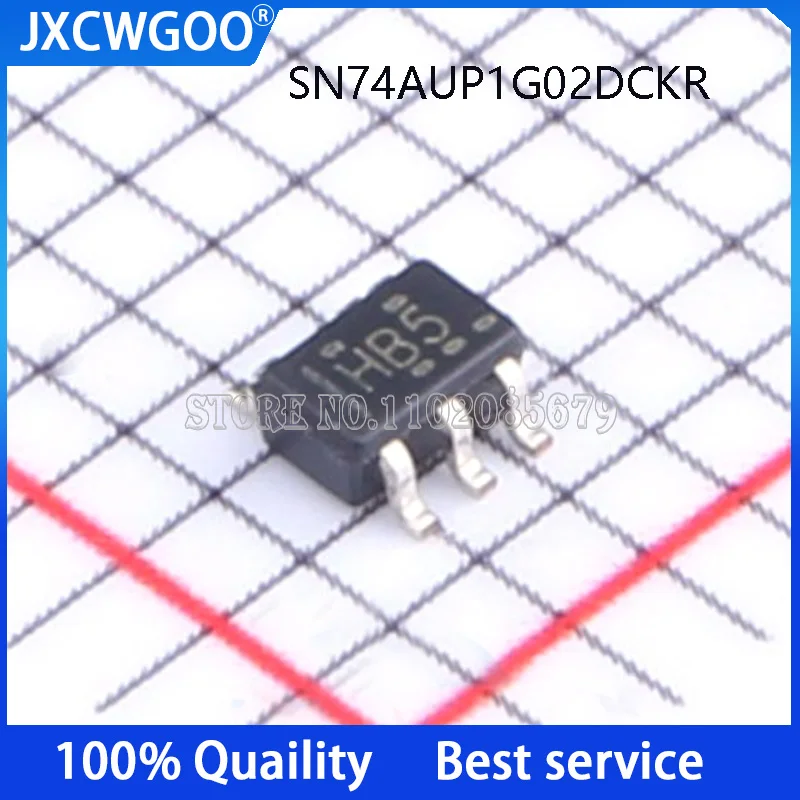 

10 шт. SN74AUP1G02DCKR маркировка: HB * SC-70-5 новый оригинальный