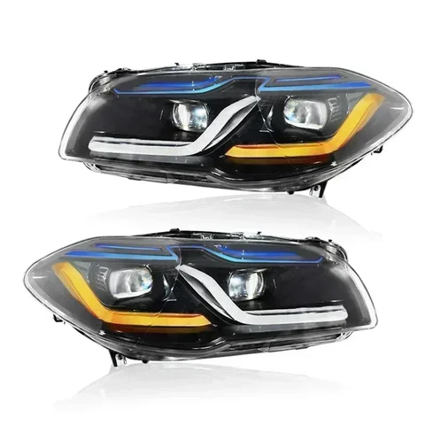 2 шт. светодиодные фары для BMW F10 F18 2010-2017 M5 520i 520d 530i 530d светодиодные фары для BMW F10 F18 фары автомобильные аксессуары