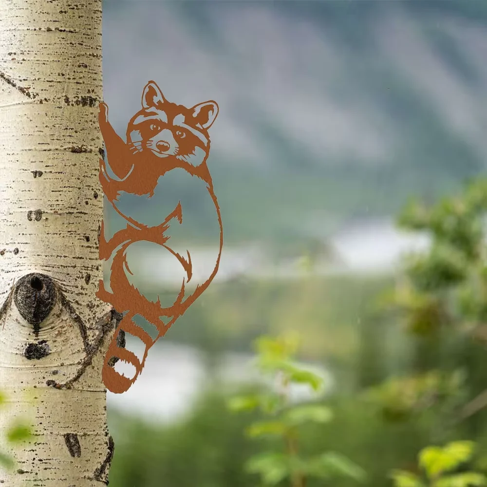 Уникальный Металлический Кол Выдры Декоративный Садовый Орнамент Наружное