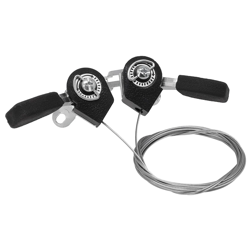 

1 Pair Bike Thumb Shifters Shifter Levers 3x6/3x7 Aluminium Alloy Bicycle Derailleur Bike Mountain Bike Hot Sale New Practical