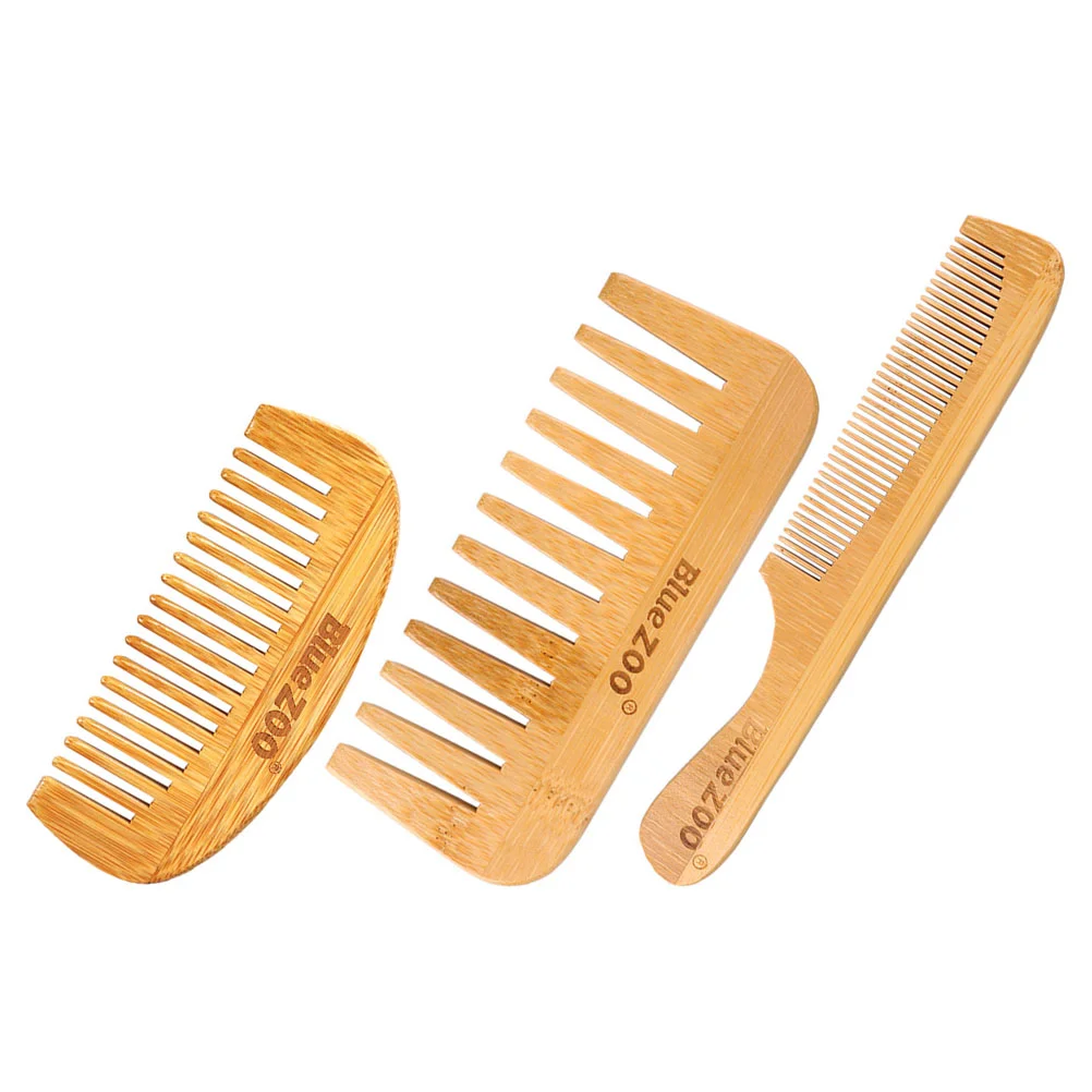 

Combs Comb Hair Wooden Wood Detangling Wide Home Beardportablemulti Handle Sandalwood Largeteeth Tooth