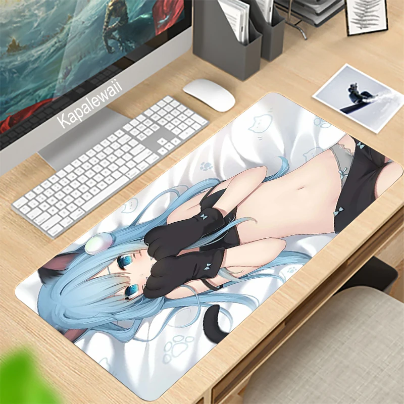 

Gaming Mouse Cute Sexy Girl Anime Mouse Pad Computer Accessories Gamer Keyboard Desk Mat Non-Slip Laptop Kawaii Office Mousepad