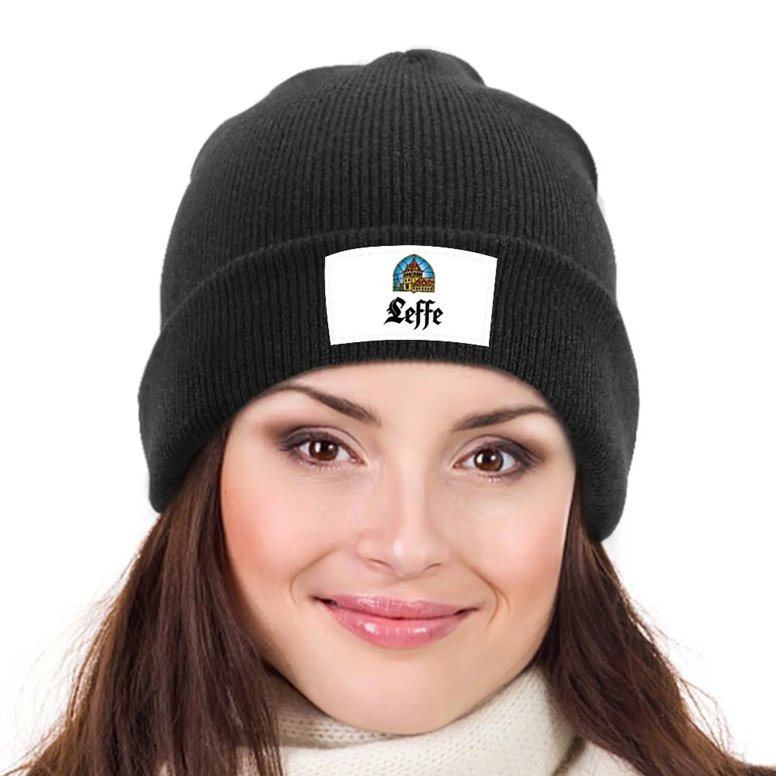 Leffe Brewery Вязаная шапка Шляпа дальнобойщика Аниме Snap Back Hat Женская Мужская