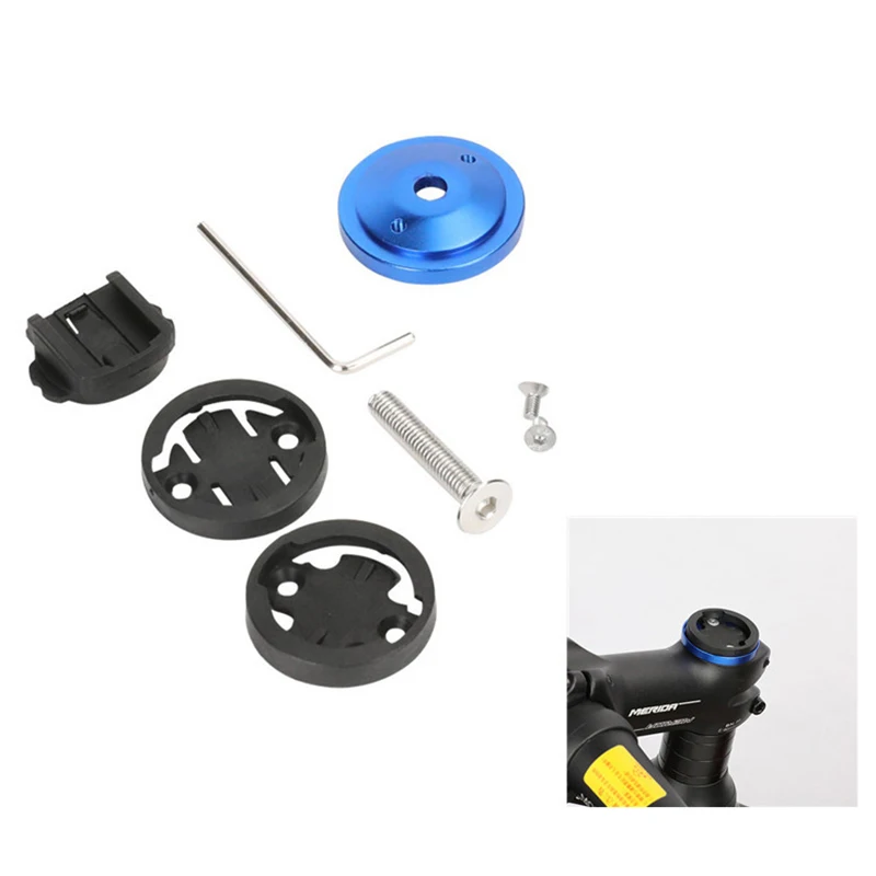 

Bicycle Computer Holder For Garmin Edge Bryton Rider CatEye Mountain Bike Stopwatch MTB Speedometer Stem Top Cap Mount Bracket