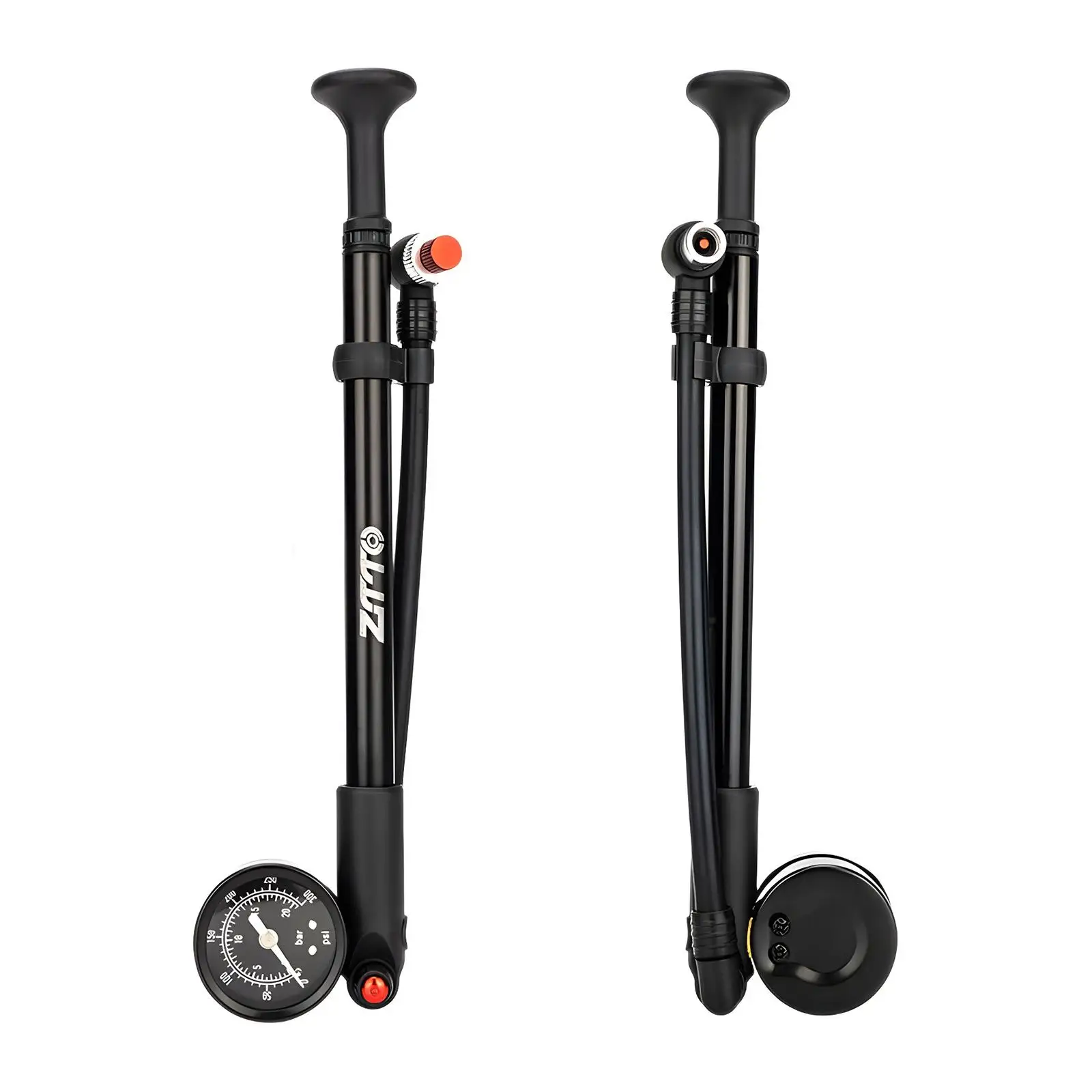 Портативный велосипед с манометром высокого давления 300 PSI