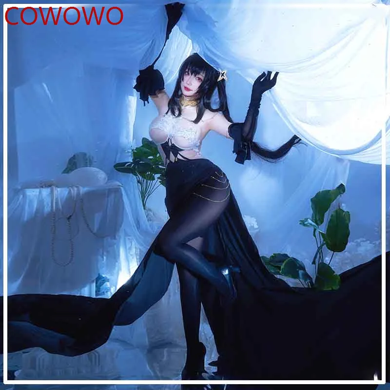 

Косплей-униформа из аниме «Ажур Лейн» для косплея Чэнь Хай, костюм SR Ripping водного цвета, косплей ажурный Лейн Чэнь Хай, новинка 2023