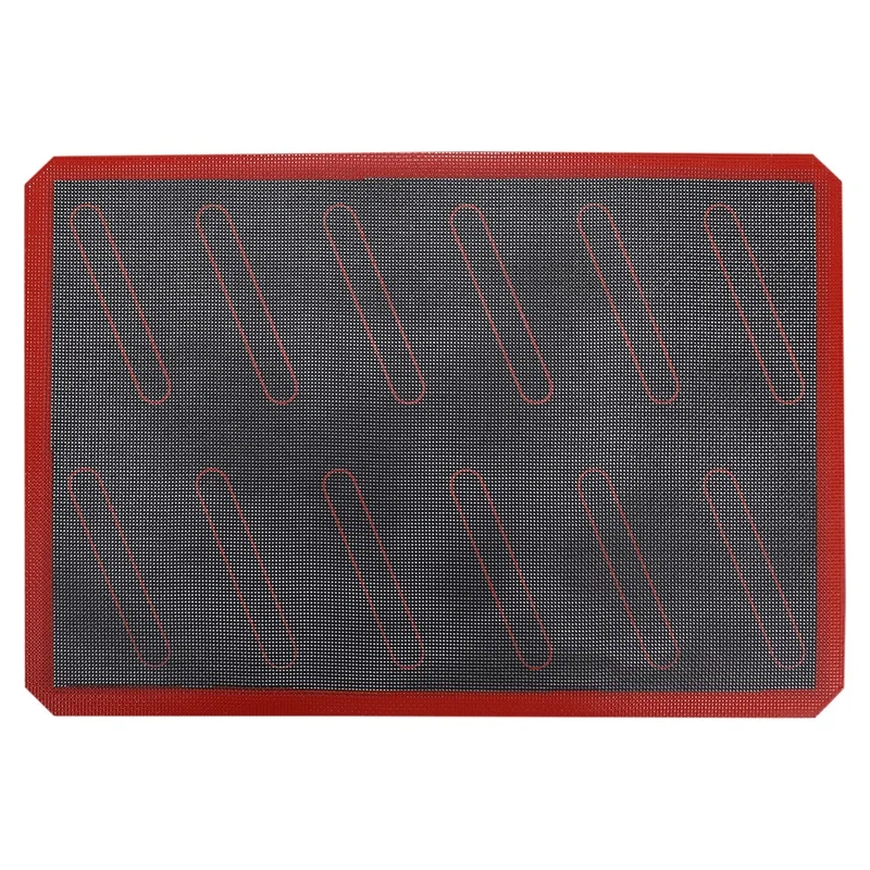 

Nonstick Silicone Baking Mat Heat Resistant Oven Sheet Liner Pad Rolling Dough Mat Roast Tool For Cookie /Macaron/Puff