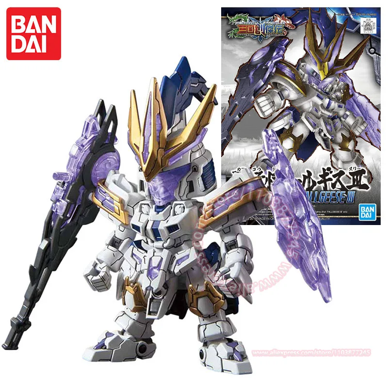 BANDAI SD XIAHOU DUN TALLGEESE 3 BB Warrior Q версия модель детские игрушки украшения модные фигурки