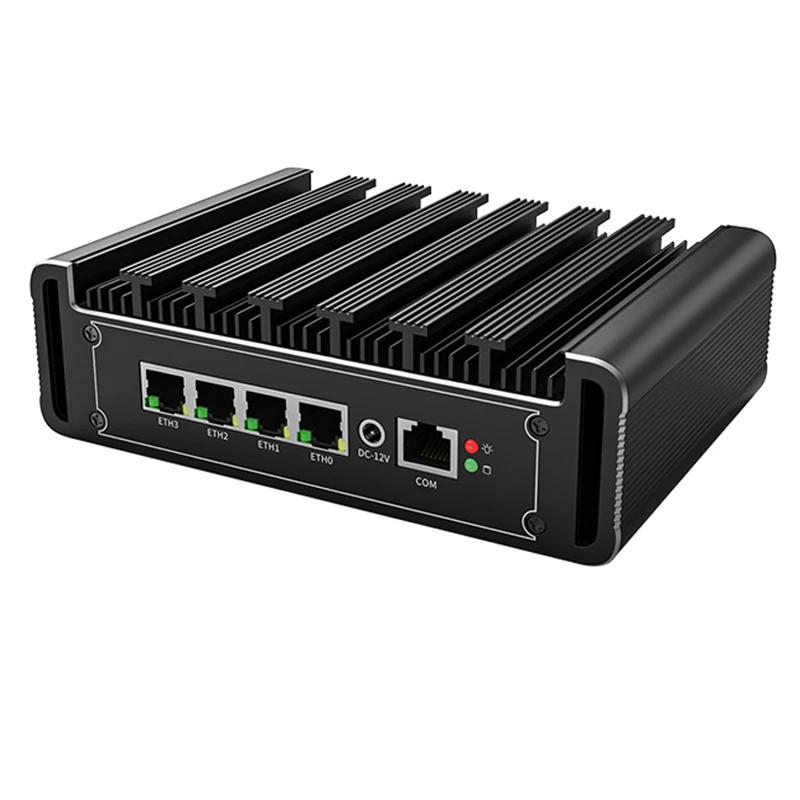 

11th Gen Intel Mini Router i7 1165G7 Pentium 7505 4 Intel i225 2.5G LAN 2xDDR4 NVMe Celeron N5105 Fanless pfSense Firewall PC