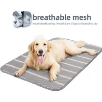 Summer Washable Mesh Mat for Dogs Sleeping Outdoor Portable Bed Mattress Cooling Rugs for Small Medium Big Dogs Dog Accessories