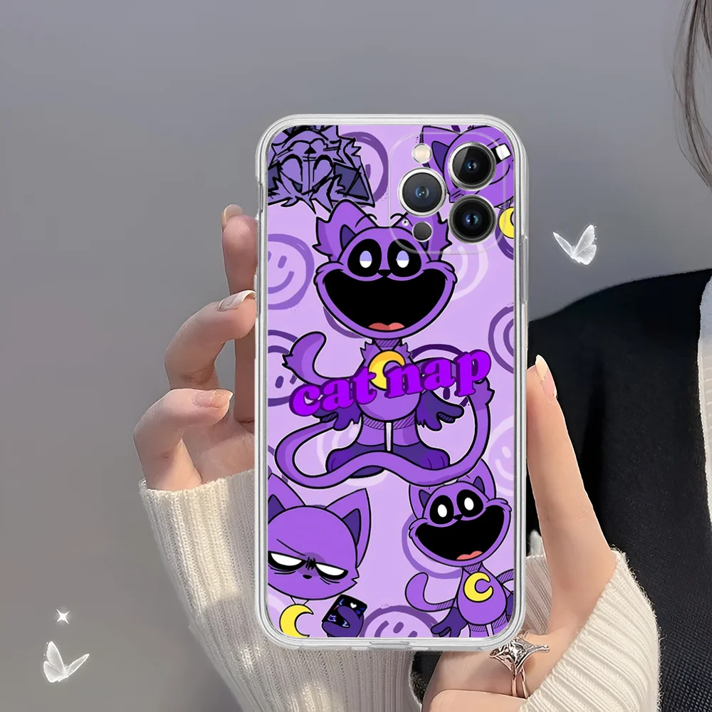 Чехол для телефона S-Smiling C-Critters C-CATNAP DOGDAY iPhone 16 15 8 7 6 6S Plus X SE XR XS 14 11 12 13 Mini Pro Max Mobile Case