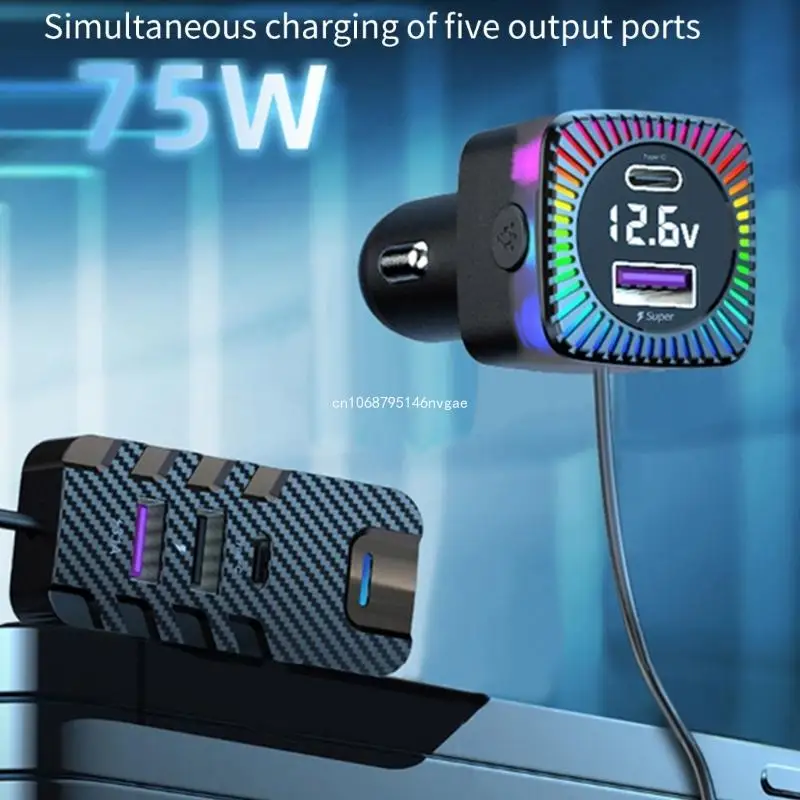 Автомобильное зарядное устройство USB C