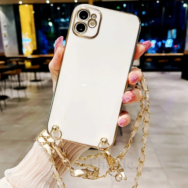 Чехол для Xiaomi POCO X5 F5 X4 M6 X6 F4 X3 M3 F3 C65 Mi 13T 13 11T 12T Pro Покрытие через плечо Ремешок из