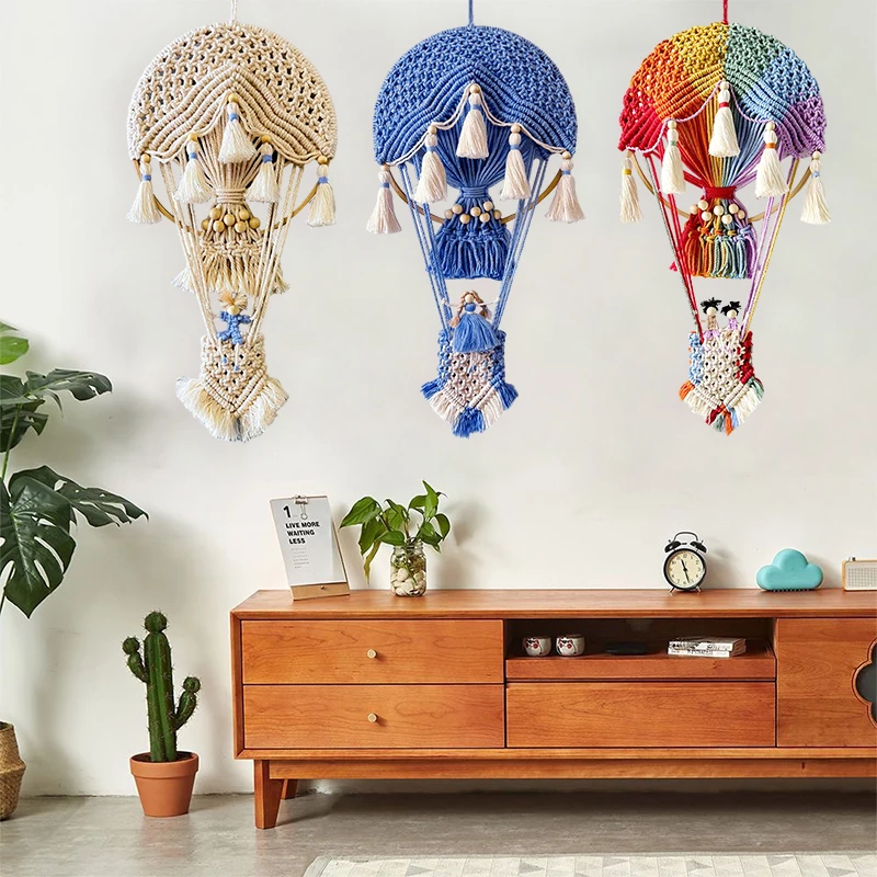 Креативный воздушный шар настенный гобелен ручной работы украшение стены в