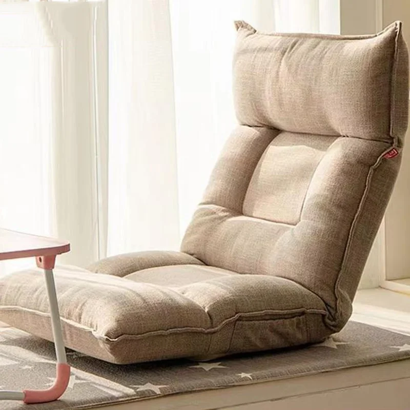 

Lazy Sofa Tatami Cushion Single Small Sofa Rollaway Bedroom Balcony Bay Window Back Leisure Chair Decorative Pillows for Sofa