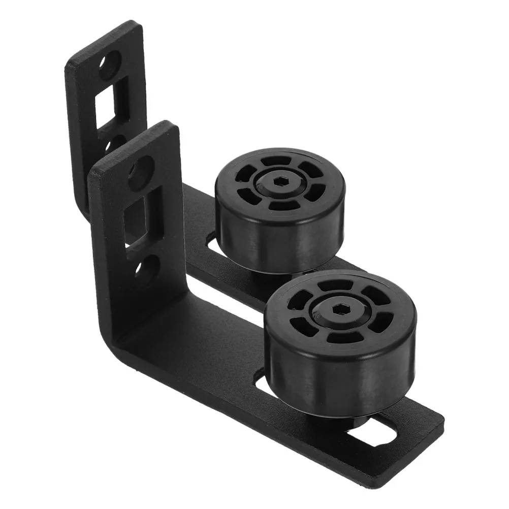 Направляющая для пола раздвижной двери сарая. Гладкие колеса. Легко